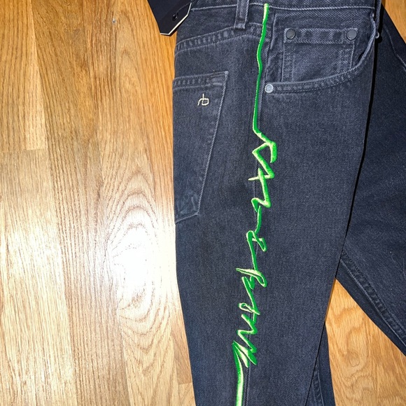 NWT Rag & Bone Ash Stone Kuro size 24 jeans. - Picture 3 of 4